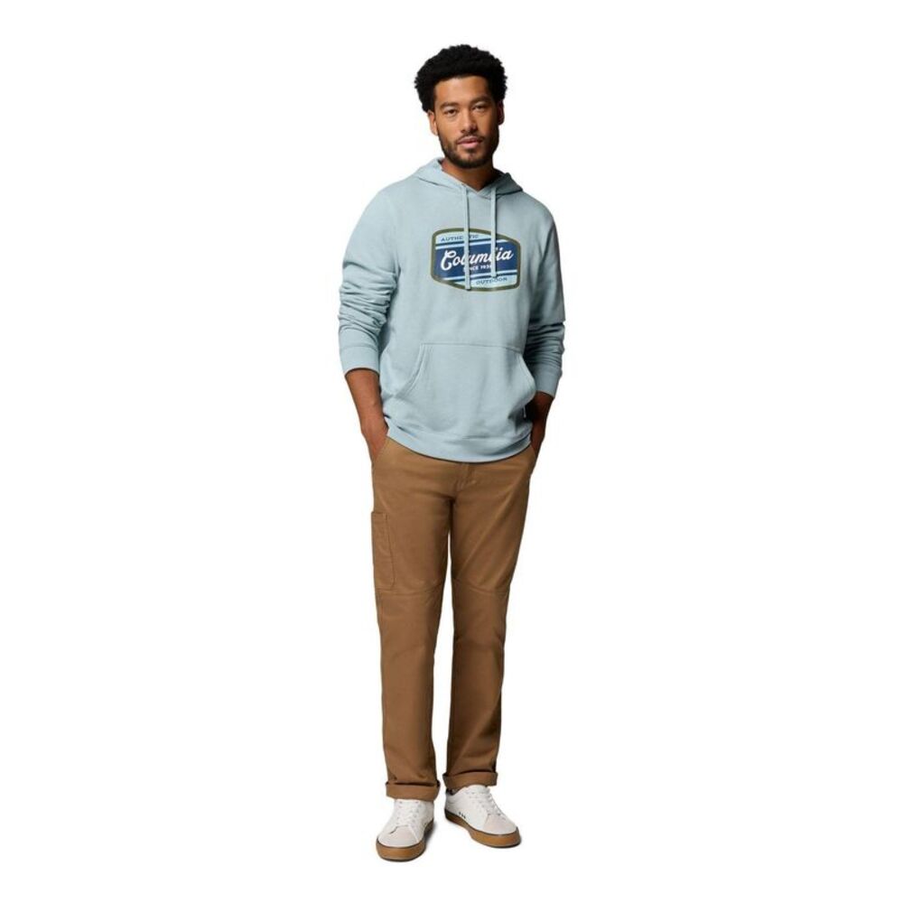 Columbia Mens Trek Graphic Hoodie / Blue - Picture 4 of 4